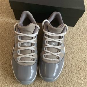 Grey and White Retro Jordan 11 Low